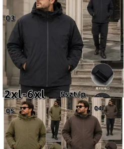 Kurtki MĘSKA ,size 2-6xl,Paczka 5szt ,1kolor