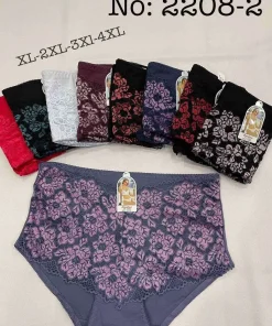 Majtki Damskie,Size 2xl-4xl,paczka 24szt, mix kolor