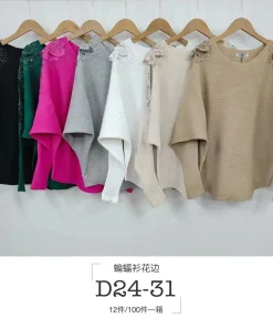 Swetry damskie ,size uni,Paczka 10szt, mix kolor