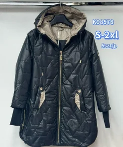 Kurtki DAMSKI ,size s-2xl,Paczka 5szt ,1 kolor