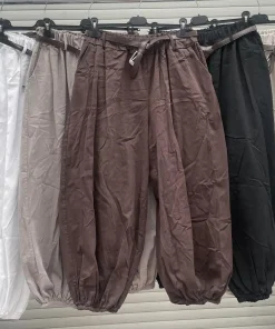 Spodnie damskie WŁOSKA,Size uni ,paczka 6 szt mix kolor