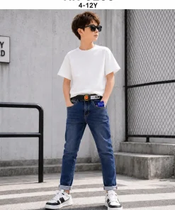 Spodnie JEANSY DZIECIĘCA,size 4-12lat,Paczka 5szt ,1kolor