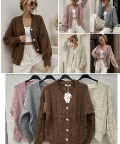 Swetry damskie,Size uni,paczka 6szt, mix kolor