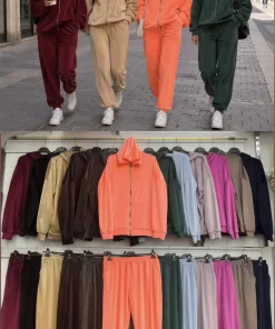 Komplety Damskie WŁOSKA,Size uni,paczka 6szt, mix kolor
