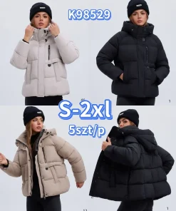 Kurtki Damskie,size s-2xl,Paczka 5szt ,1kolor