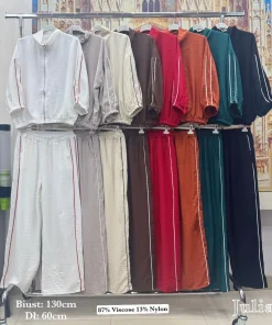 Komplety damskie WŁOSKA,Size uni ,paczka 6 szt mix kolor