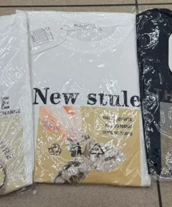 Bluzki damskie WŁOSKA,Size uni ,paczka 6 szt mix kolor