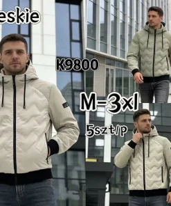Kurtki MĘSKA ,size m-3xl,Paczka 5szt ,1kolor