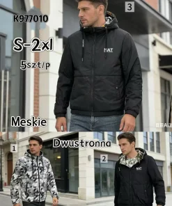 Kurtki MĘSKA ,size s-2xl,Paczka 5szt ,1kolor