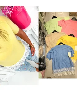 Swetry Damskie, size uni,Paczka 10szt ,mix kolor