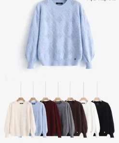 Swetry damskie,size m/l-xl/2xl,Paczka 12szt ,mix kolor