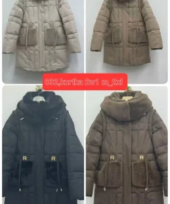 Kurtki Damskie ,size m-2xl,paczka 4szt ,1 kolor