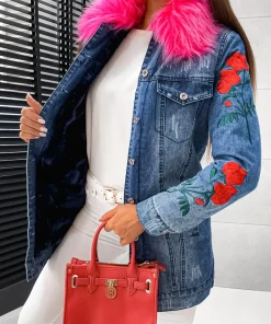 Kurtki Jeansowe damskie,size s-l,paczka 10szt ,1 kolor