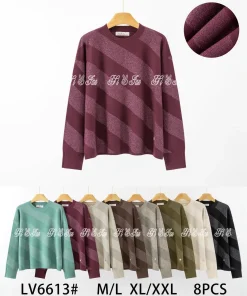 Swetry damskie,size m/l-xl/2xl,paczka 8szt ,mix kolor