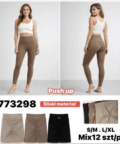 Leginsy Damskie,size s/m-l/xl,Paczka 12szt ,mix kolor