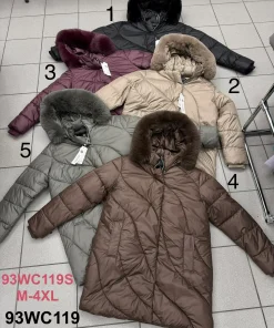 Kurtki damskie,size 2-7xl,paczka 6szt ,1kolor