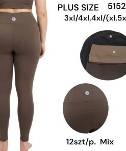 Legginsy Damskie,Size 3xl/4xl-5xl/6xl,paczka 12szt, mix kolor