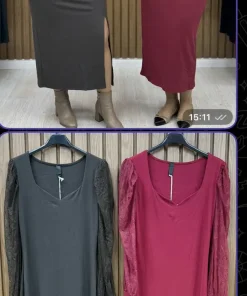 Sukienki Damskie WŁOSKA,Size uni,paczka 6szt, mix kolor
