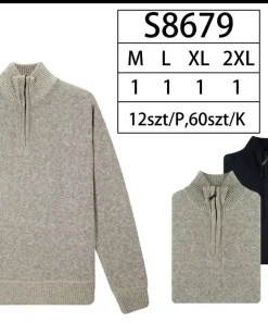 Swetry MĘSKA ,size m-2xl,paczka 12szt ,mix kolor