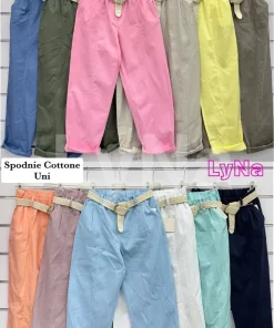 Spodnie Damskie WŁOSKA,Size uni,paczka 6szt, mix kolor