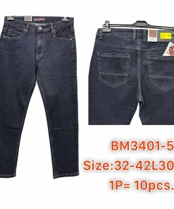 Spodnie JEANSOWE MĘSKA,size 32-42,Paczka 10szt, 1kolor