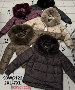Kurtki damskie,size 2-7xl,paczka 6szt ,1kolor