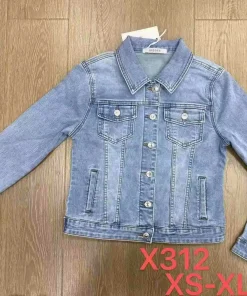 Kurtki Jeansowe Damskie,size xs-xl,Paczka 10szt ,1kolor