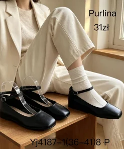 Buty Baleriny DAMSKIE 36-41 8par)