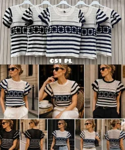 Bluzki DAMSKA,size uni,paczka 6szt, 1kolor
