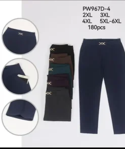 Spodnie Damskie,Size 2xl/3xl-5xl/6xl,paczka 12szt, mix kolor