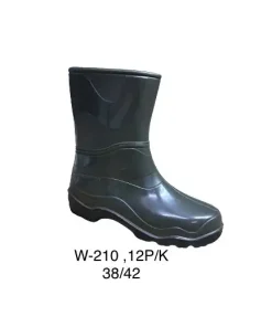 Buty Kalosze Damskie (38-42, 12par) 1 kolor