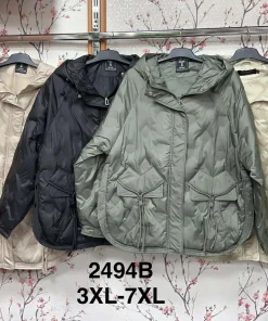 Kurtki damskie ,size 3-7xl,Paczka 5szt, 1kolor
