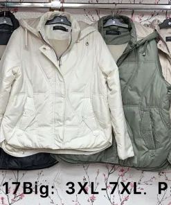 Kurtki damskie ,size 3-7xl,Paczka 5szt, 1kolor