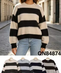 Swetry damskie,size s/m-m/l, Paczka 8szt ,mix kolor