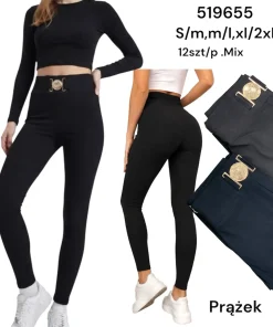 Legginsy Damskie,Size s/m-xl/2xl,paczka 12szt, mix kolor