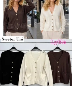 Swetry Damskie WŁOSKA,Size uni,paczka 6szt, mix kolor