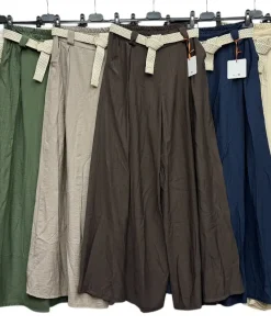 Spodnie damskie WŁOSKA,Size uni ,paczka 6 szt mix kolor