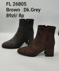 Buty Botki DAMSKIE 36-41 8par)