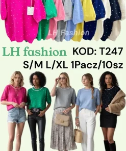 Swetry damskie, size s/m-l/xl,paczka 10szt,mix kolor