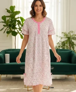Koszule nocne damskie,size m-3xl, Paczka 10szt ,mix kolor