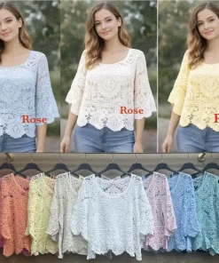 Bluzki damskie, size uni,paczka 6szt,mix kolor