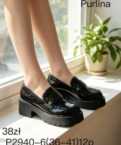 Buty Półbuty DAMSKIE (36-41, 12par)