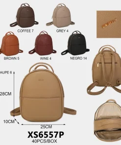Plecaki damskie,paczka 6szt ,mix kolor