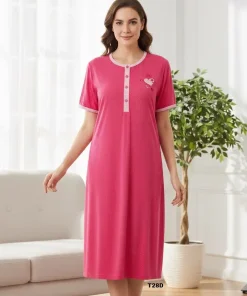 Koszule nocne damskie,size m-3xl, Paczka 10szt ,mix kolor