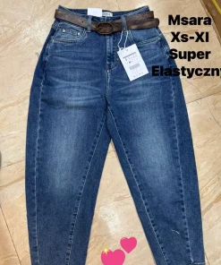 Jeansy Damskie, size xs-xl,Paczka 10szt, 1 kolor