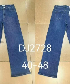 Jeansy Damskie, size 40-48,Paczka 10szt, 1 kolor