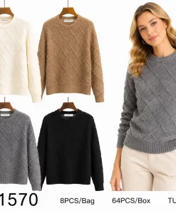 Swetry damskie,size uni,paczka 8szt ,mix kolor