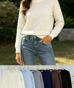 Swetry damskie,size uni,Paczka 8szt,mix kolor