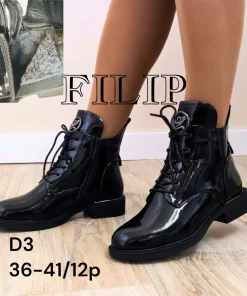 Buty Botki DAMSKIE 36-41 12par)