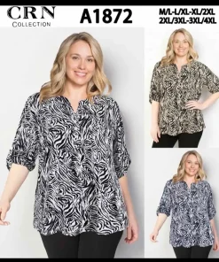 Bluzki damskie, size m-4xl,paczka 12szt,mix kolor